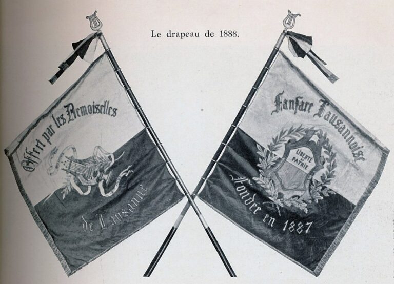 Le drapeau de 1888